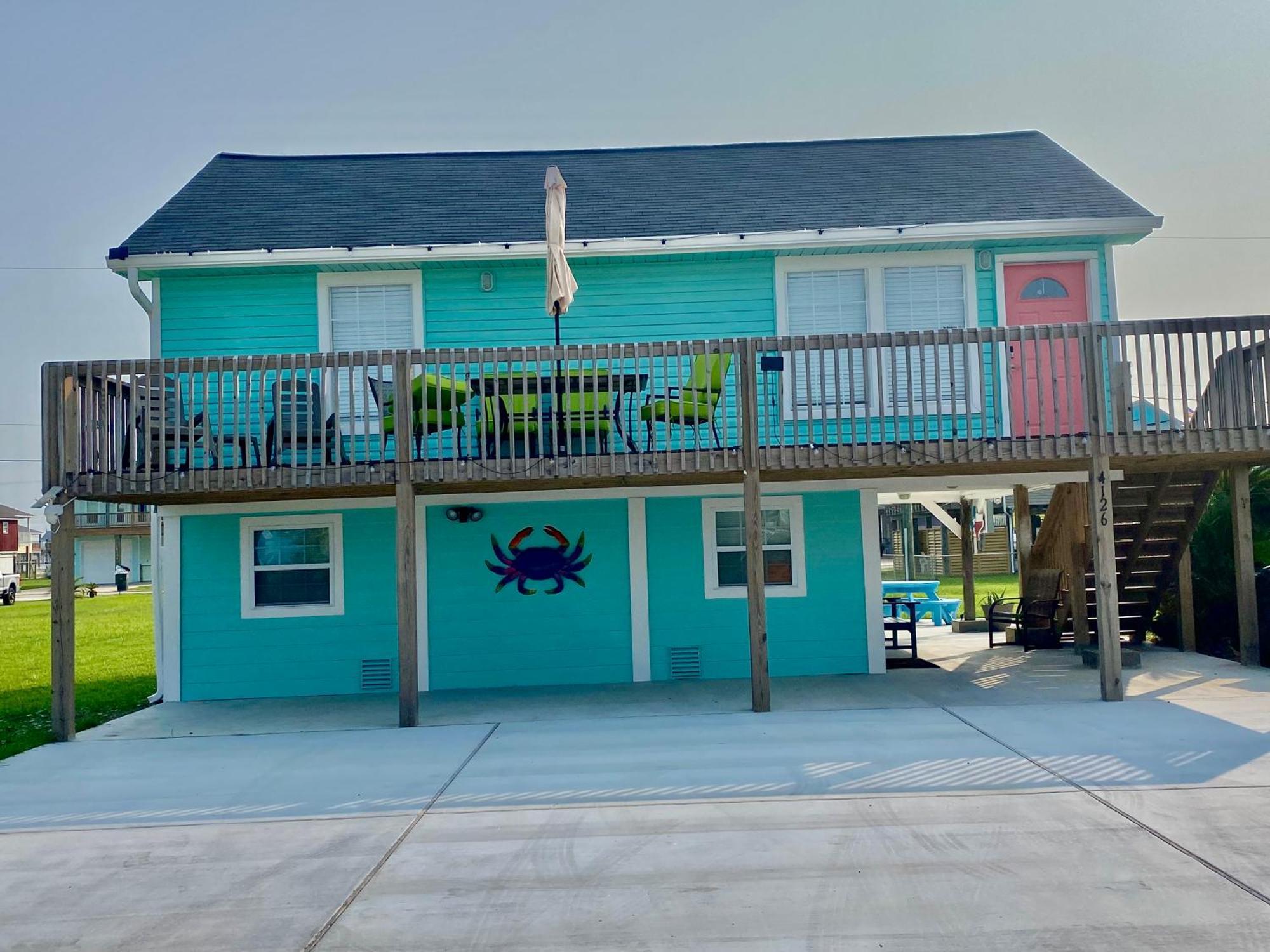 Pelican Hideaway Villa Galveston Luaran gambar